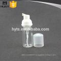 50ml cosmetic plastic foam pump bottle with PET material